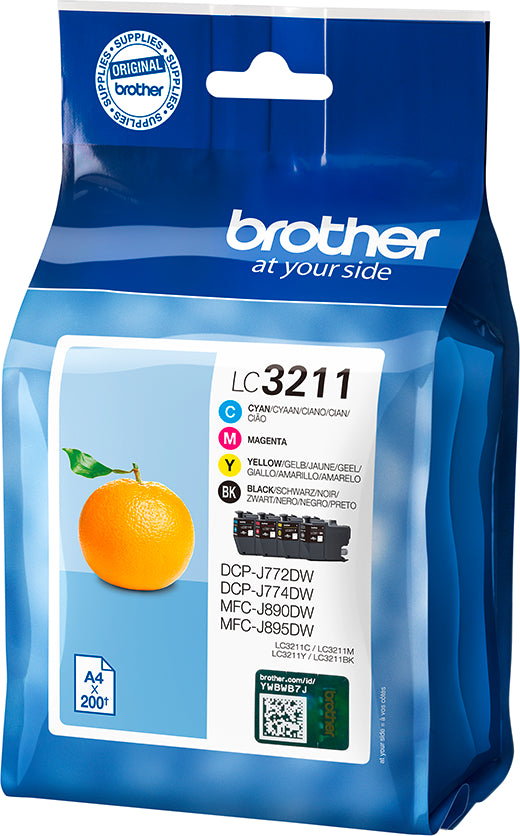 LC-3211VAL BROTHER Valuepack Tinte CMYBK