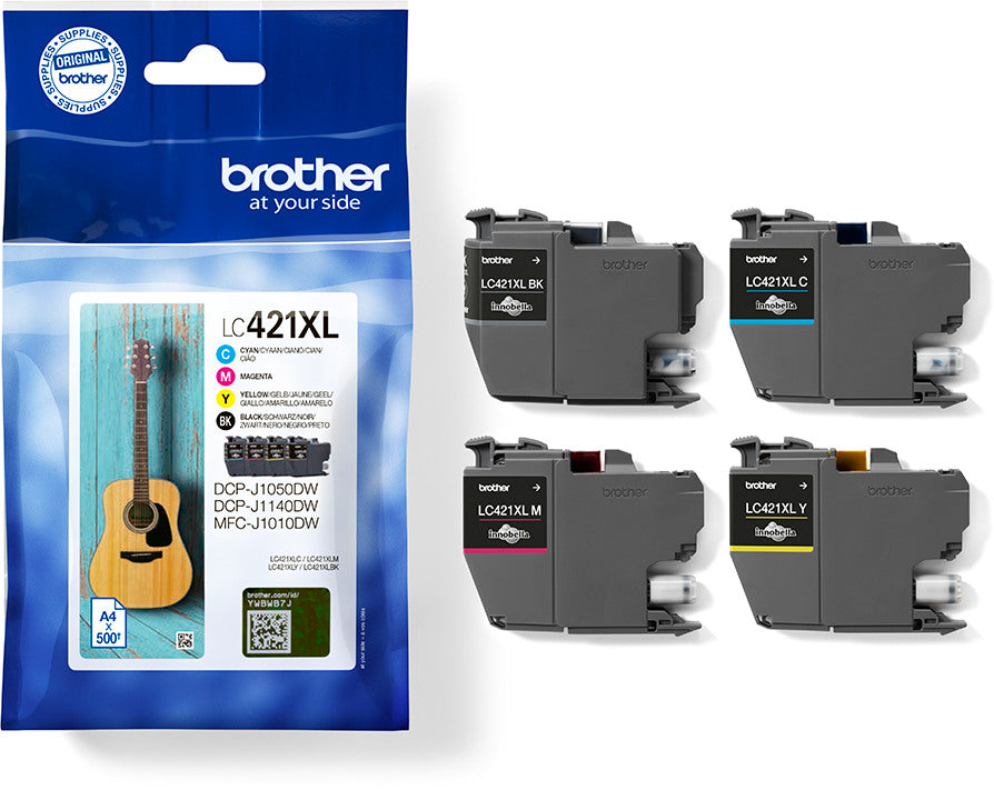 LC-421XLVAL BROTHER Valuepack Tinte CMYBK