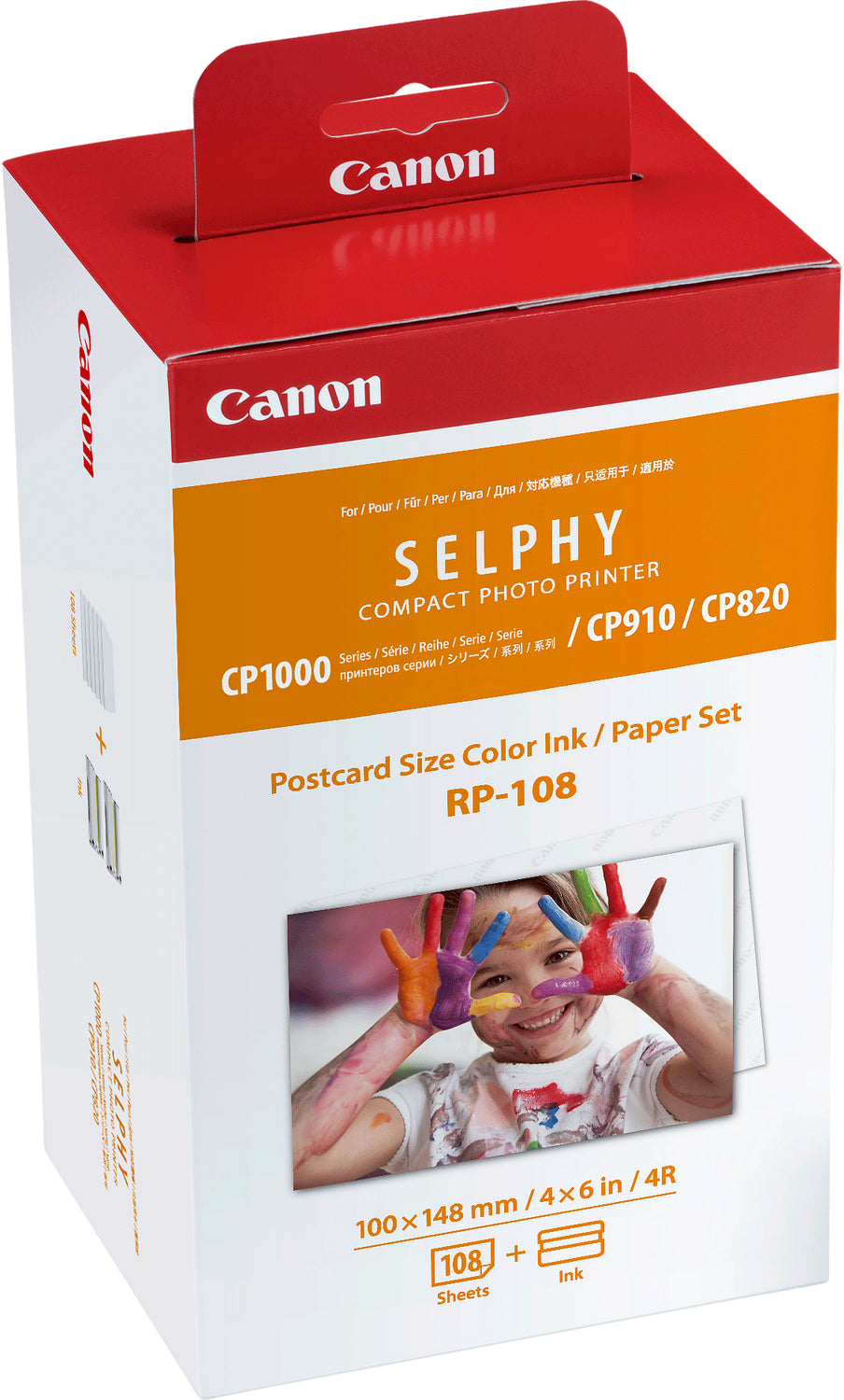 RP-108 CANON Farbtinte/Papierset 10x14.8cm
