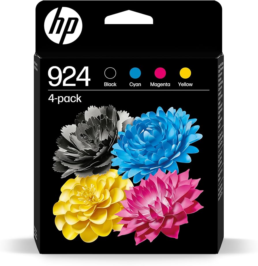 HP Combopack 924 CMYBK 6C3Z1NE OJ Pro 8120/8130 400/500 S.
