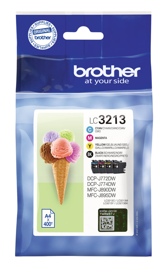 LC-3213VAL BROTHER Valuepack Tinte CMYBK
