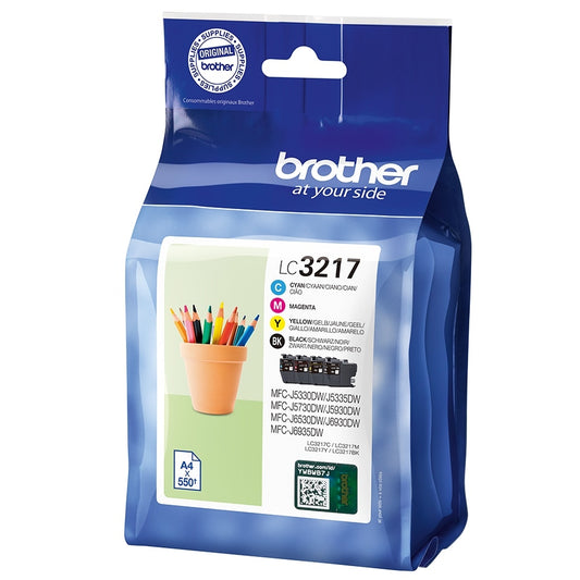 LC-3217VAL BROTHER Valuepack Tinte CMYBK
