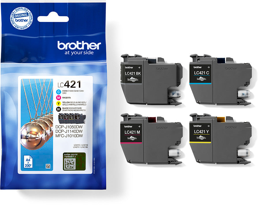 LC-421VAL BROTHER Valuepack Tinte CMYBK