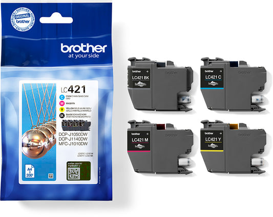 LC-421VAL BROTHER Valuepack Tinte CMYBK