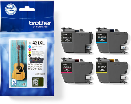 LC-421XLVAL BROTHER Valuepack Tinte CMYBK