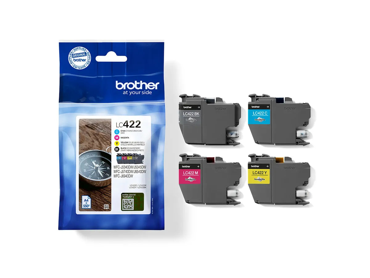 LC-422VAL BROTHER Valuepack Tinte CMYBK