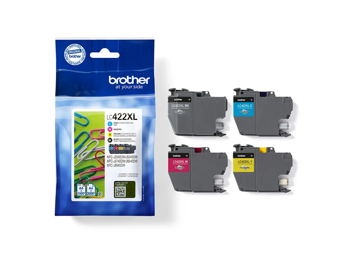 LC-422XLVAL BROTHER Valuepack Tinte CMYBK