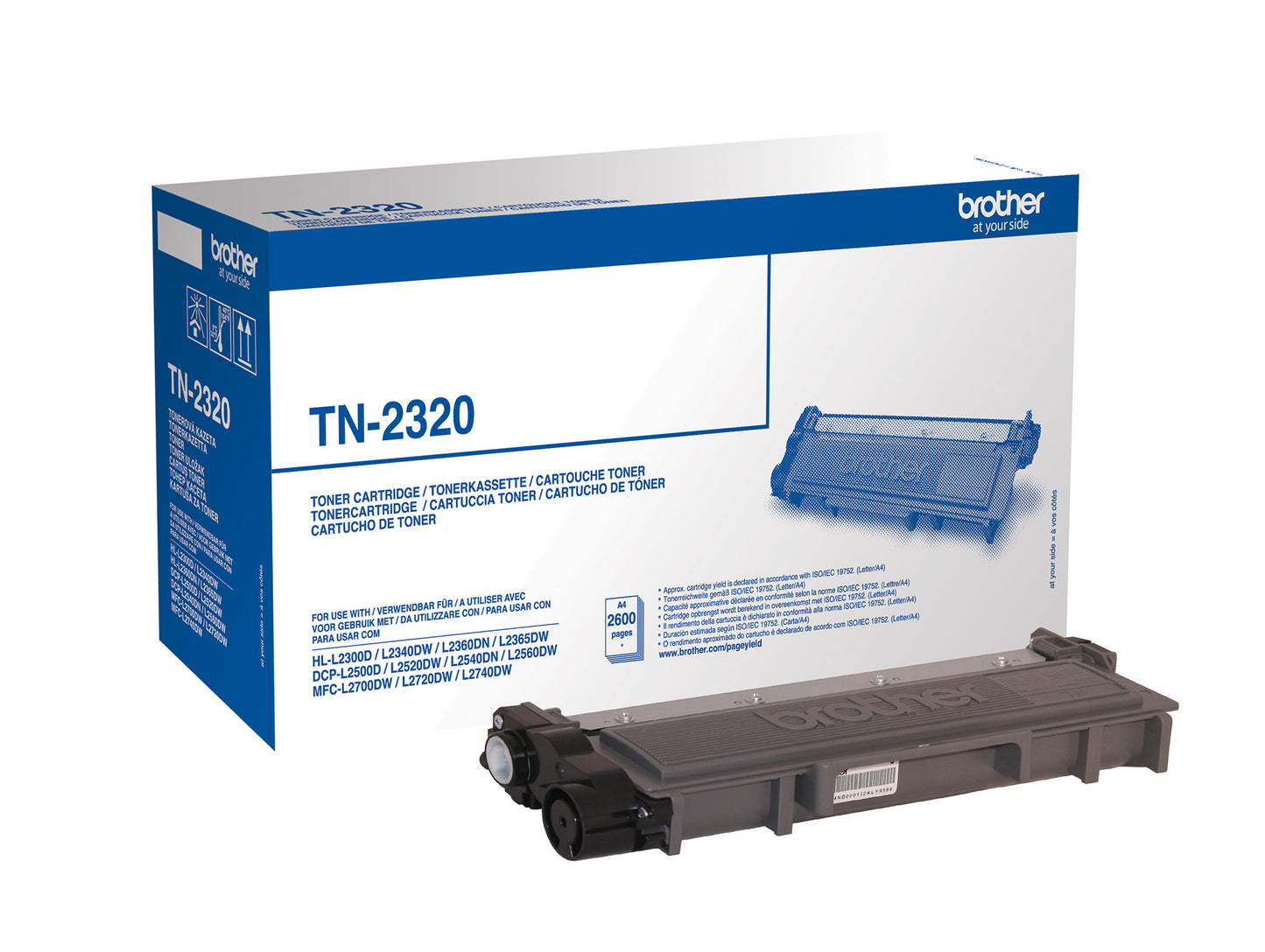 TN-2320 BROTHER Toner HY schwarz TN-2320