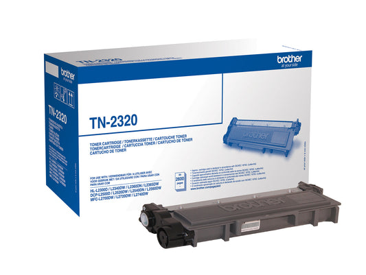 TN-2320 BROTHER Toner HY schwarz TN-2320