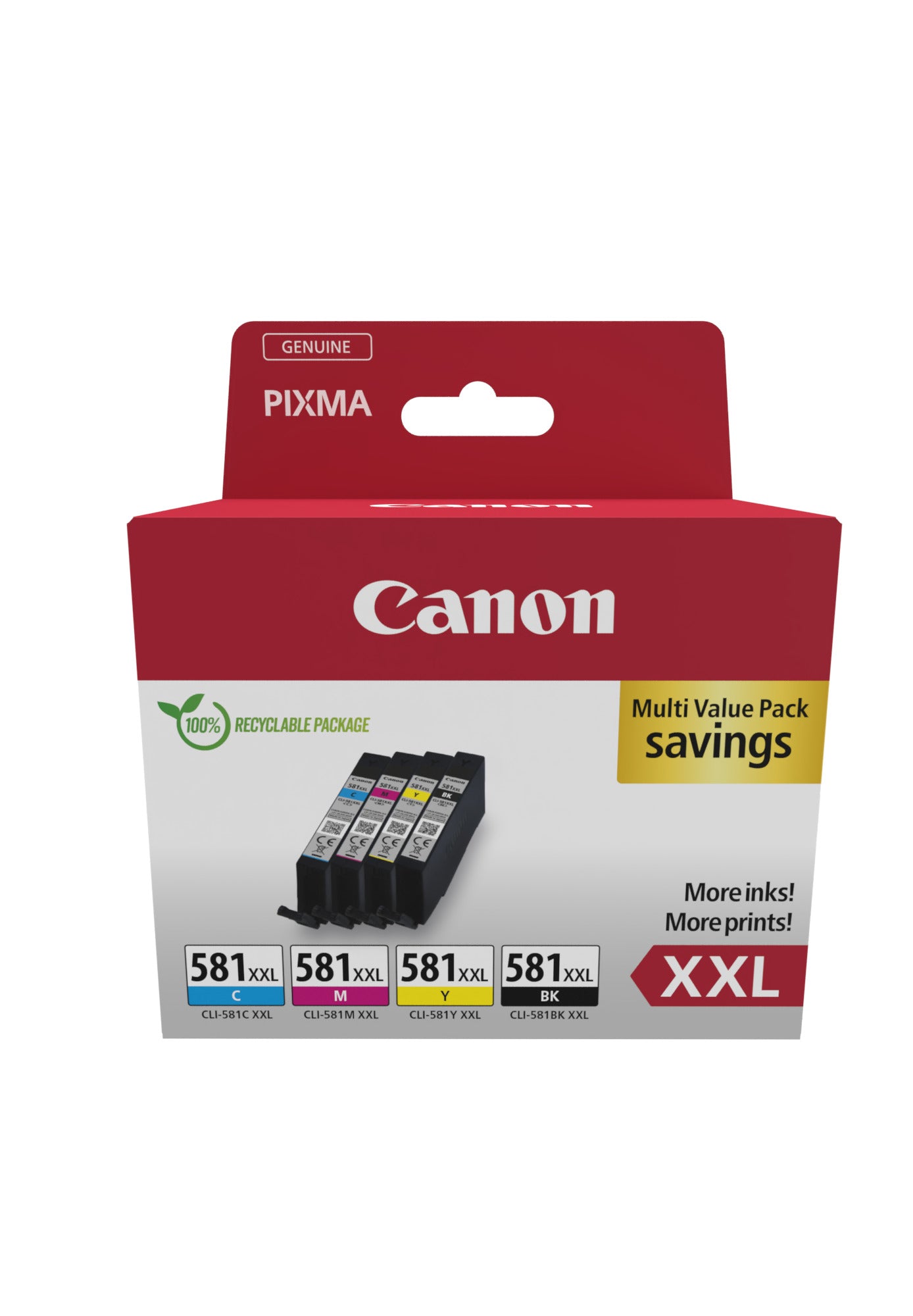 CLI-581XXL CANON Multipack Tinte XXL BKCMY