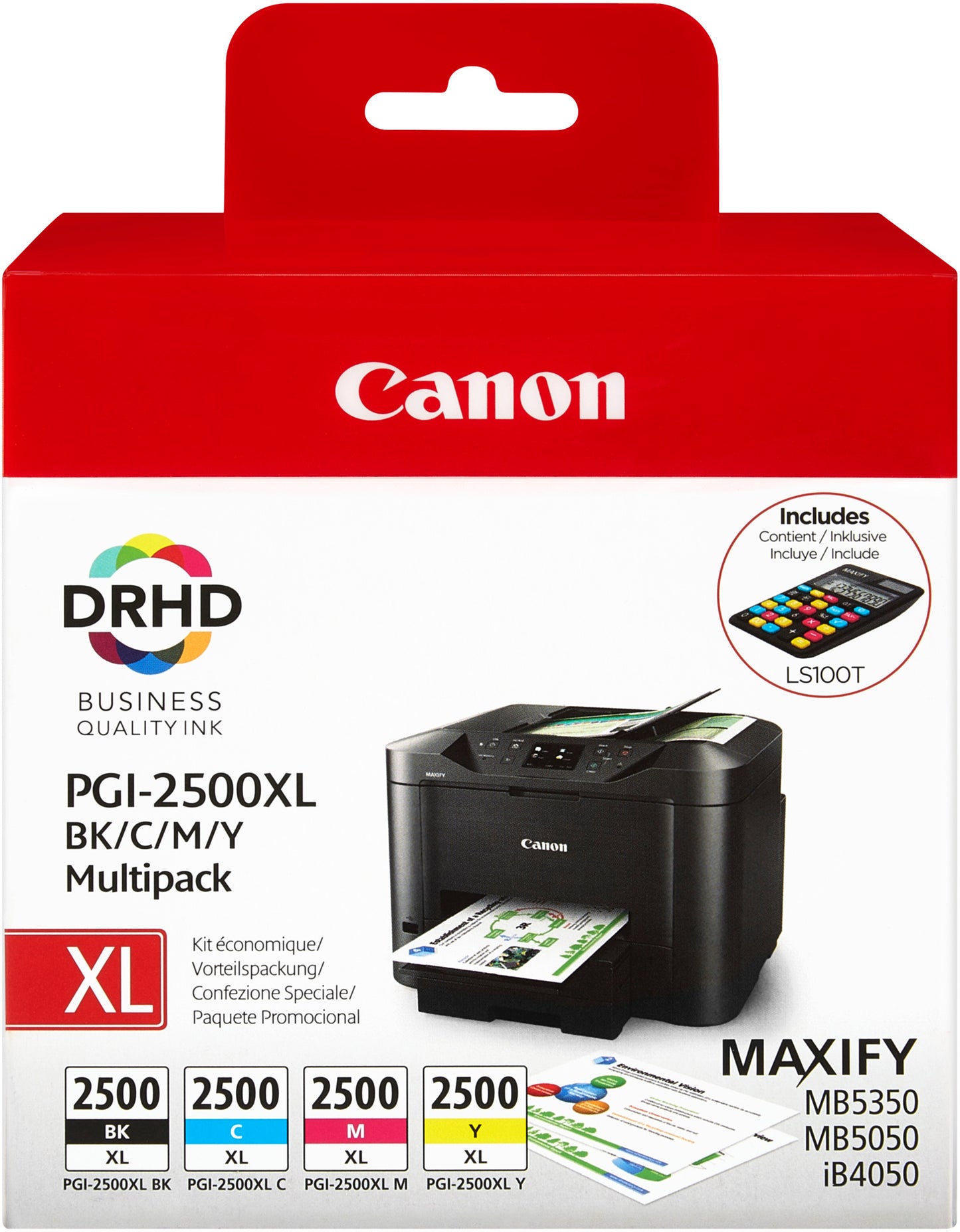 PGI-2500XL CANON Multipack Tinte XL BKCMY