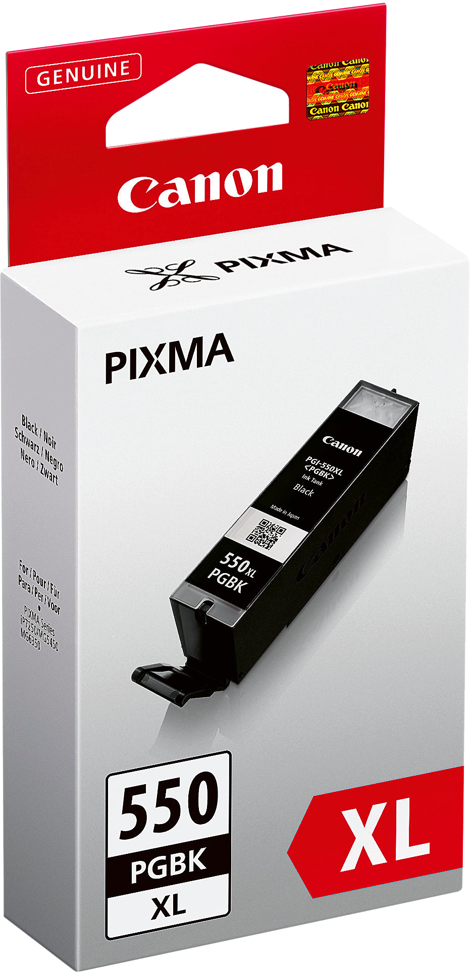 PGI-550XLPGB CANON Tintenpatrone XL pigm.schwarz