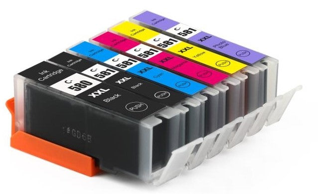 PGI-580XXL/CLI-581XXL Kompatibel zu CANON Multipack Tinte PGBKCMYBKPB