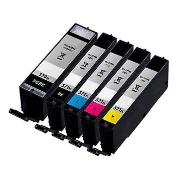 PGCL570/1 5 Tinten XL PGBKCMYBK kompatibel zu Canon