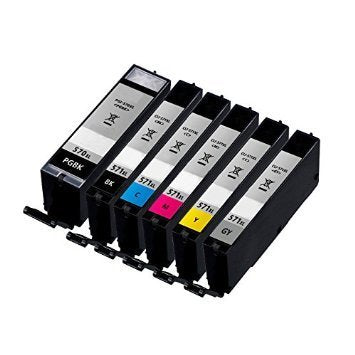 PGCL570/1 6 Tinten XL PGBKCGYMYBK kompatibel zu Canon