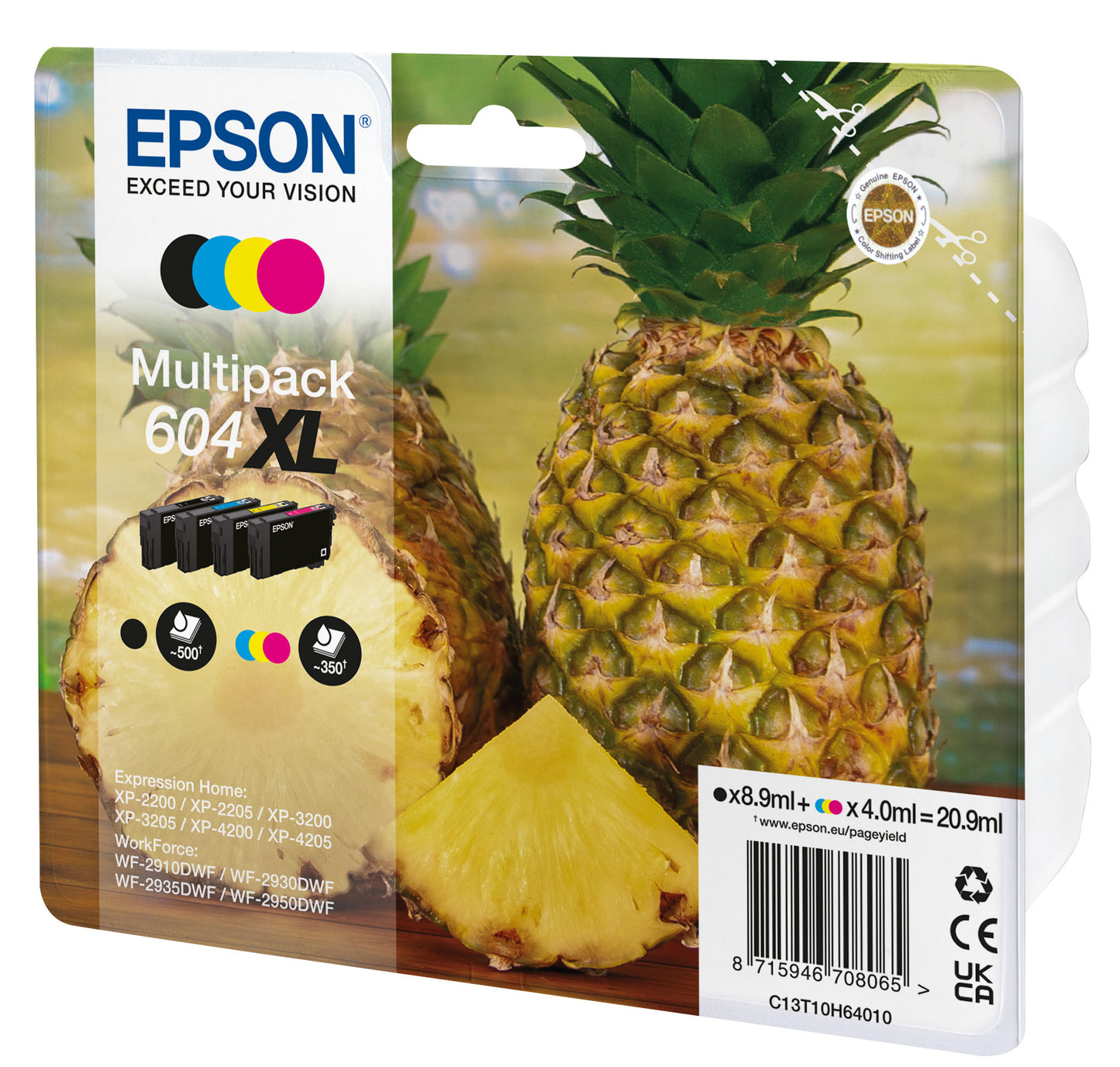 T10H64010 EPSON Multipack Tinte 604XL