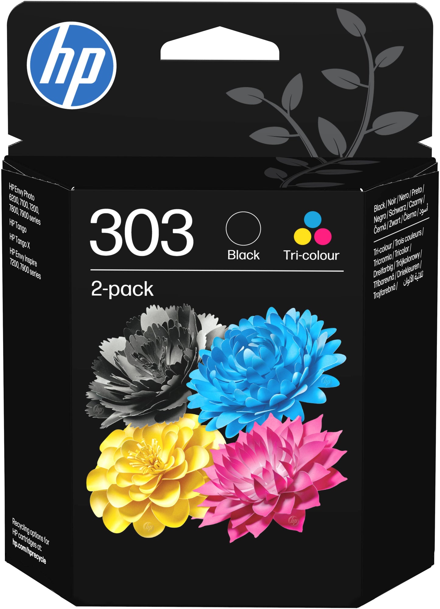 3YM92AE HP Combopack 303 BK/color