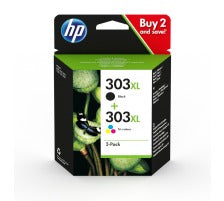 3YN10AE HP 303XL Combopack BK/color 600/3x415 Seiten