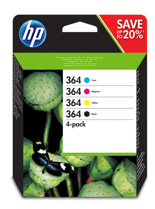 N9J73AE HP Combopack 364 CMYBK