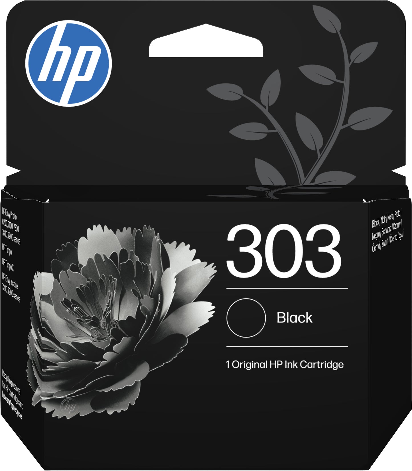 T6N02AE HP Tintenpatrone 303 schwarz