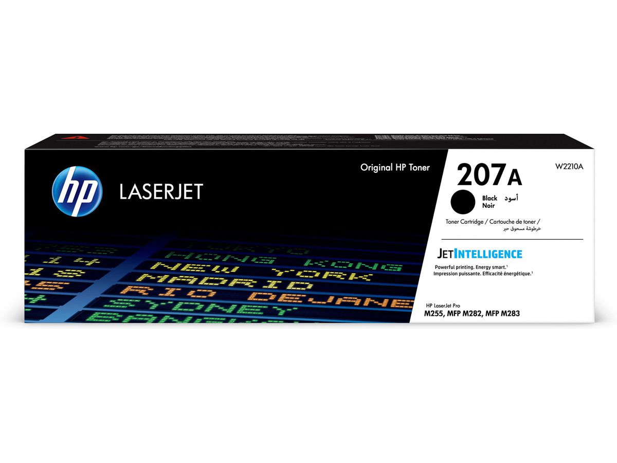 HP 207ABK W2210A