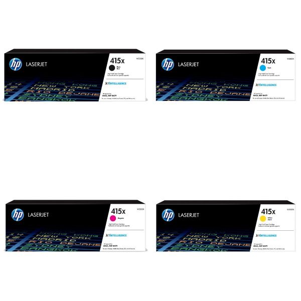 HP 415XCMYBK W2030X W2031X W2032X W2033X